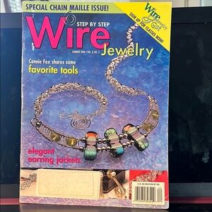 Step By Step Wire Jewelry Magazine Summer 2006 Elegant Earring Jackets